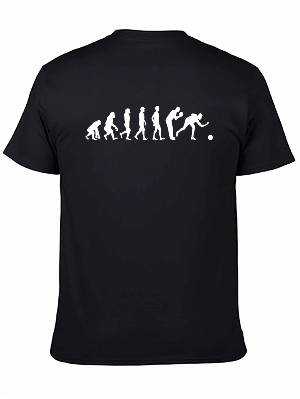 Evolution of Bowling Black T-Shirt