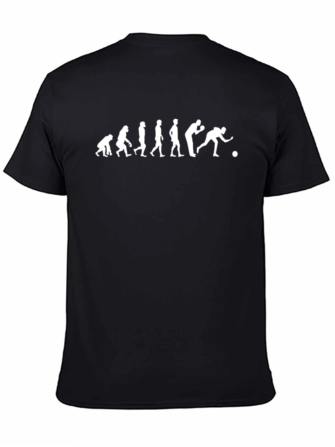 Evolution of Bowling Black T-Shirt