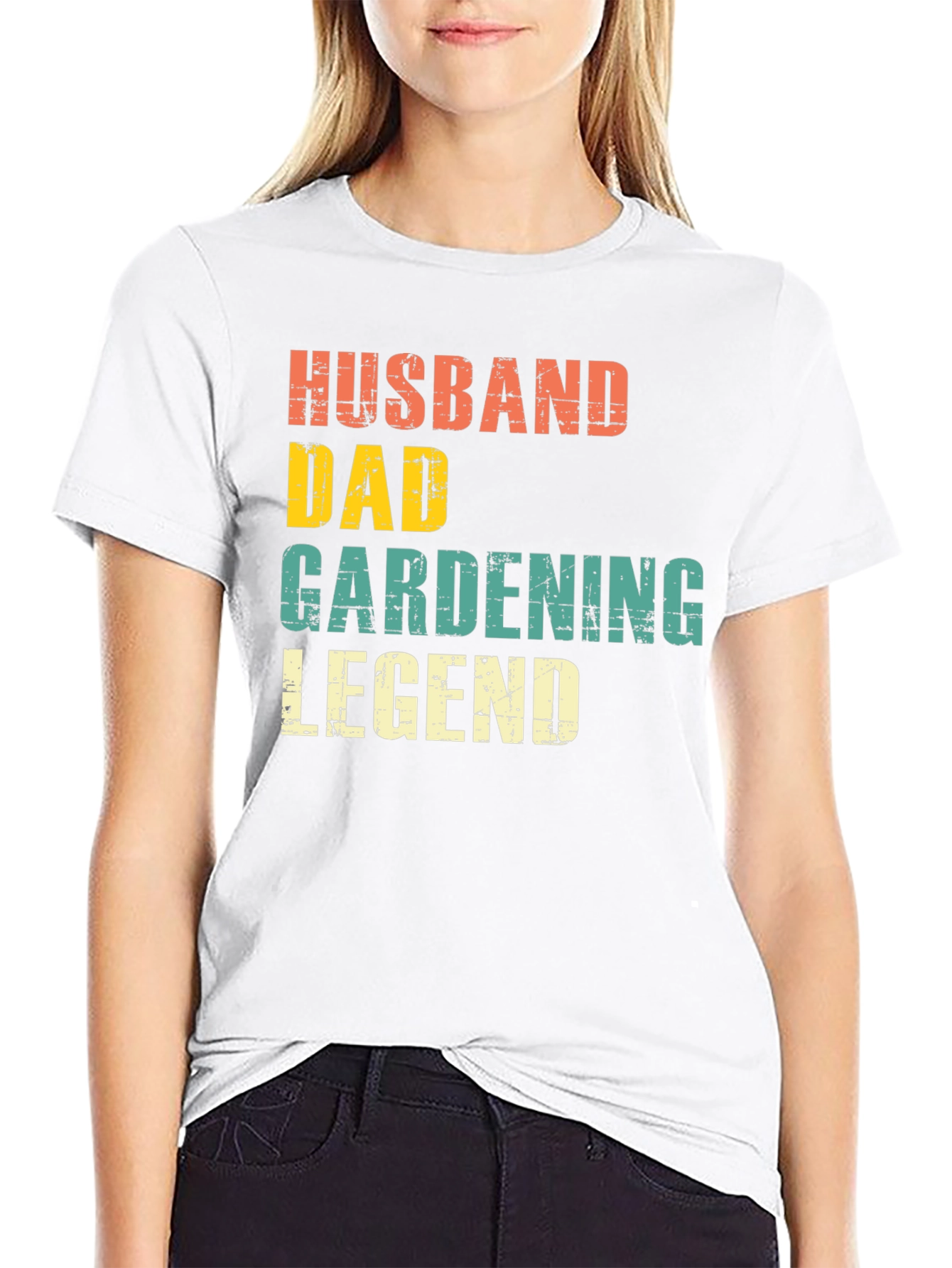Husband Dad Gardening Legend T-Shirt