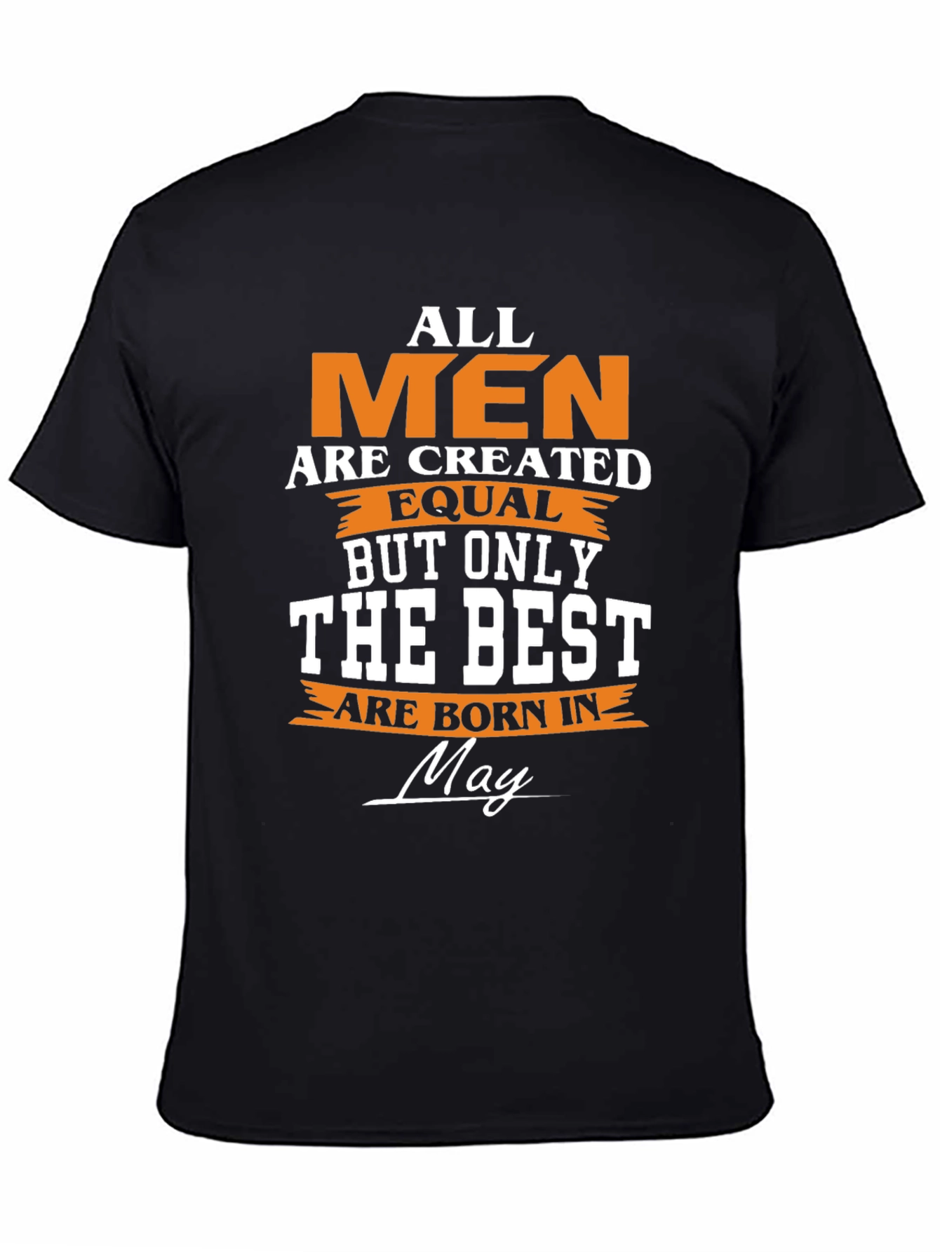 May Born Mens Graphic T-Shirt