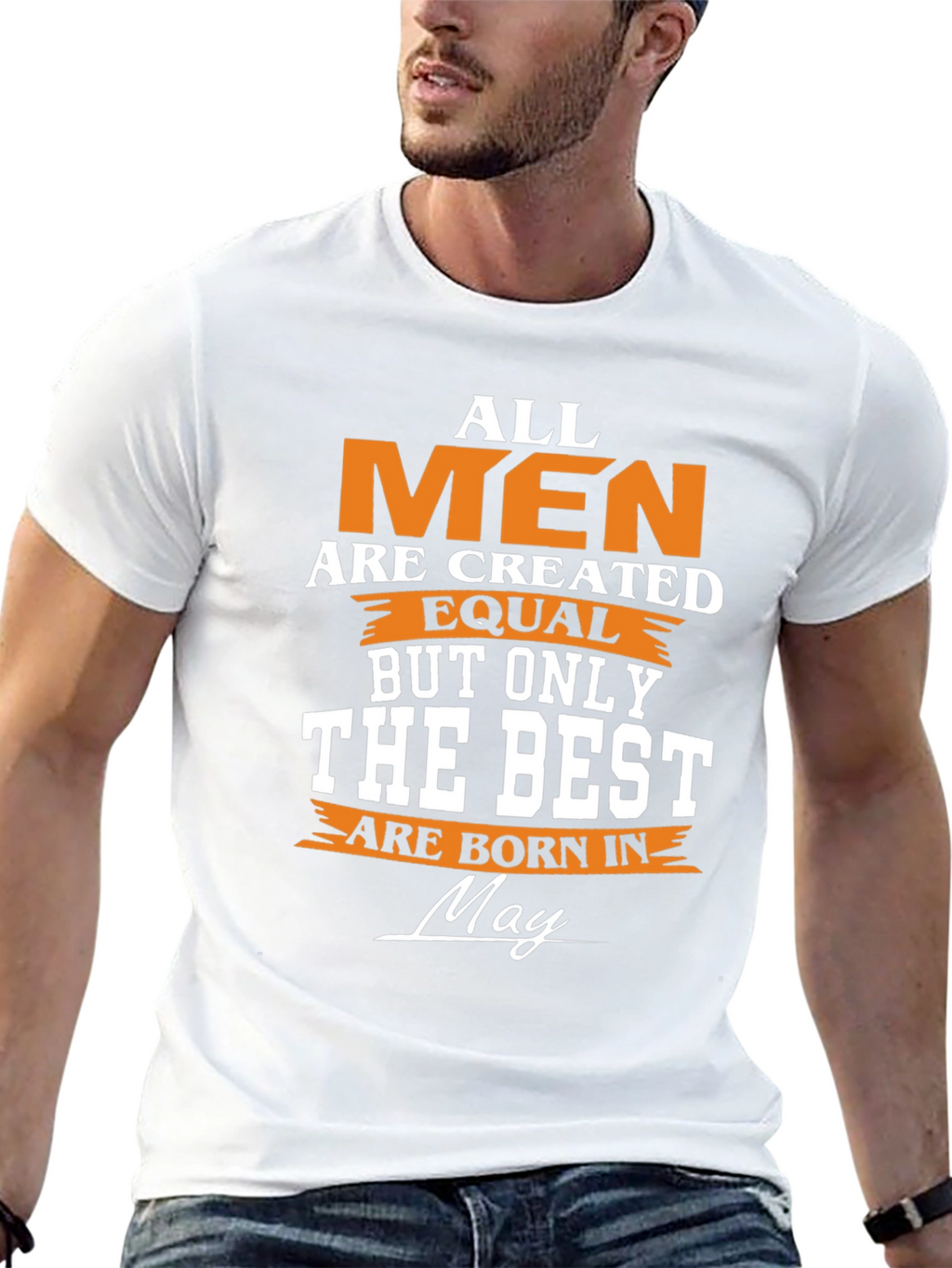 May Born Mens Graphic T-Shirt