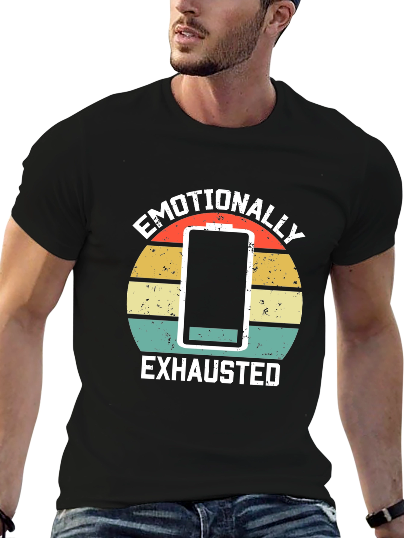 Emotionally Exhausted Graphic T-Shirt
