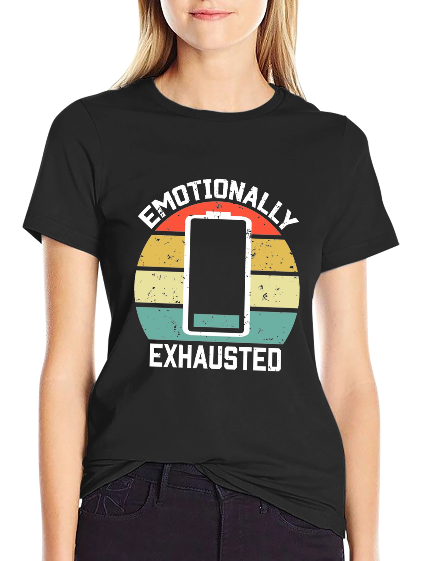 Emotionally Exhausted Graphic T-Shirt
