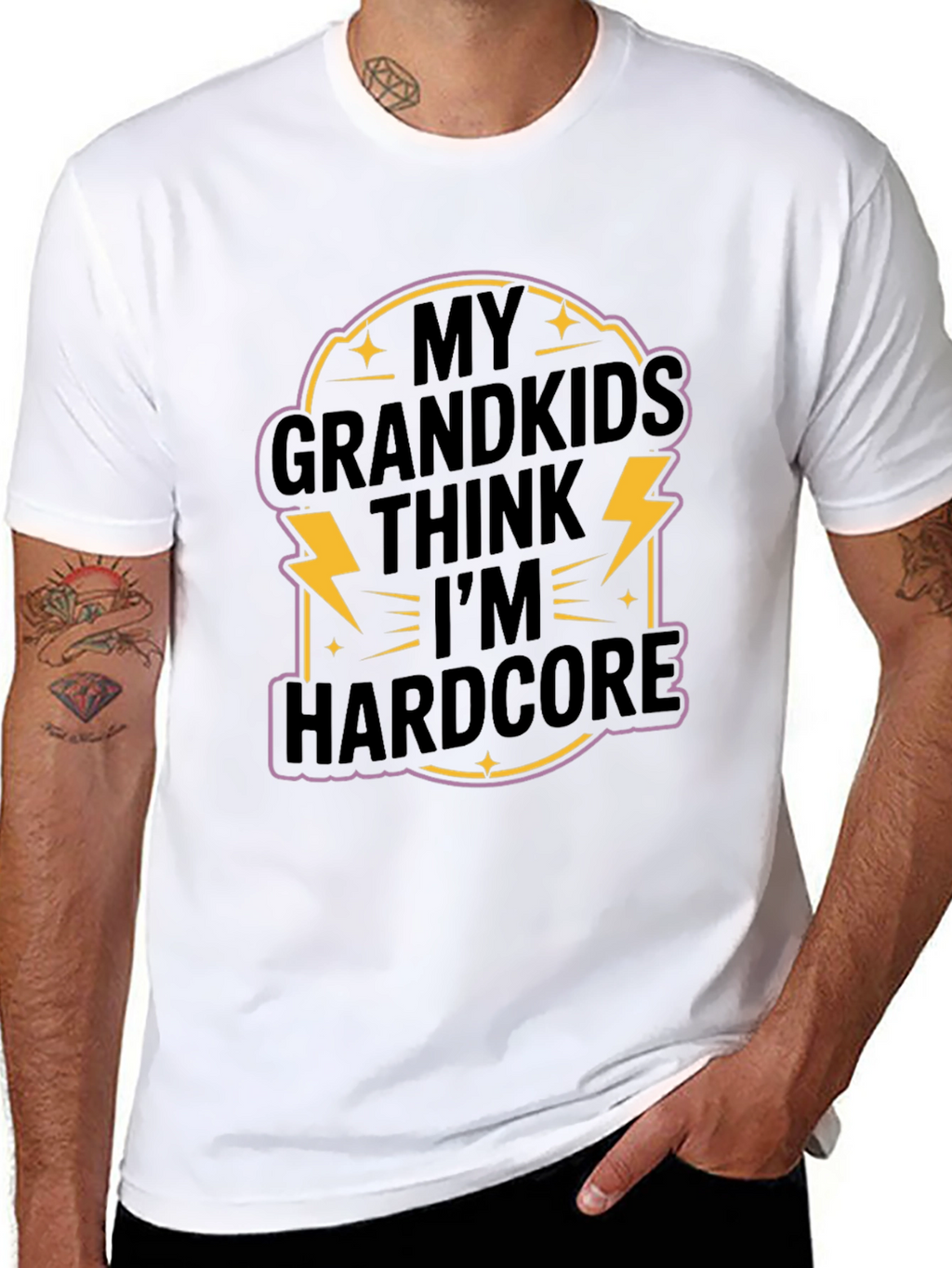 My Grandkids Think Im Hardcore T-Shirt