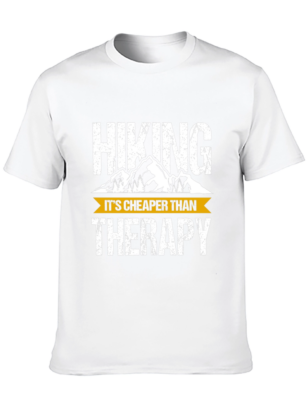 Hiking Cheaper Than Therapy Graphic Tee