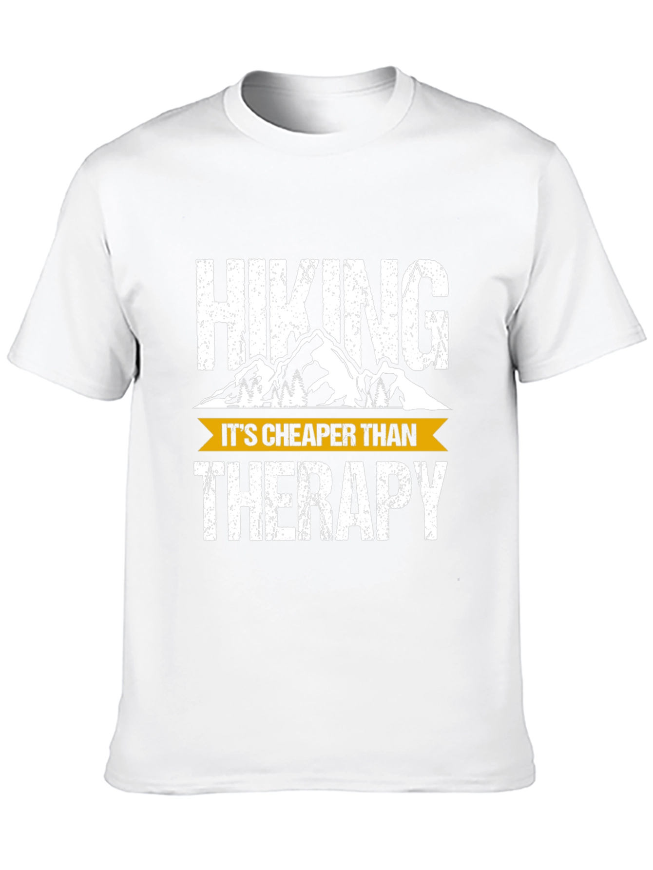 Hiking Cheaper Than Therapy Graphic Tee