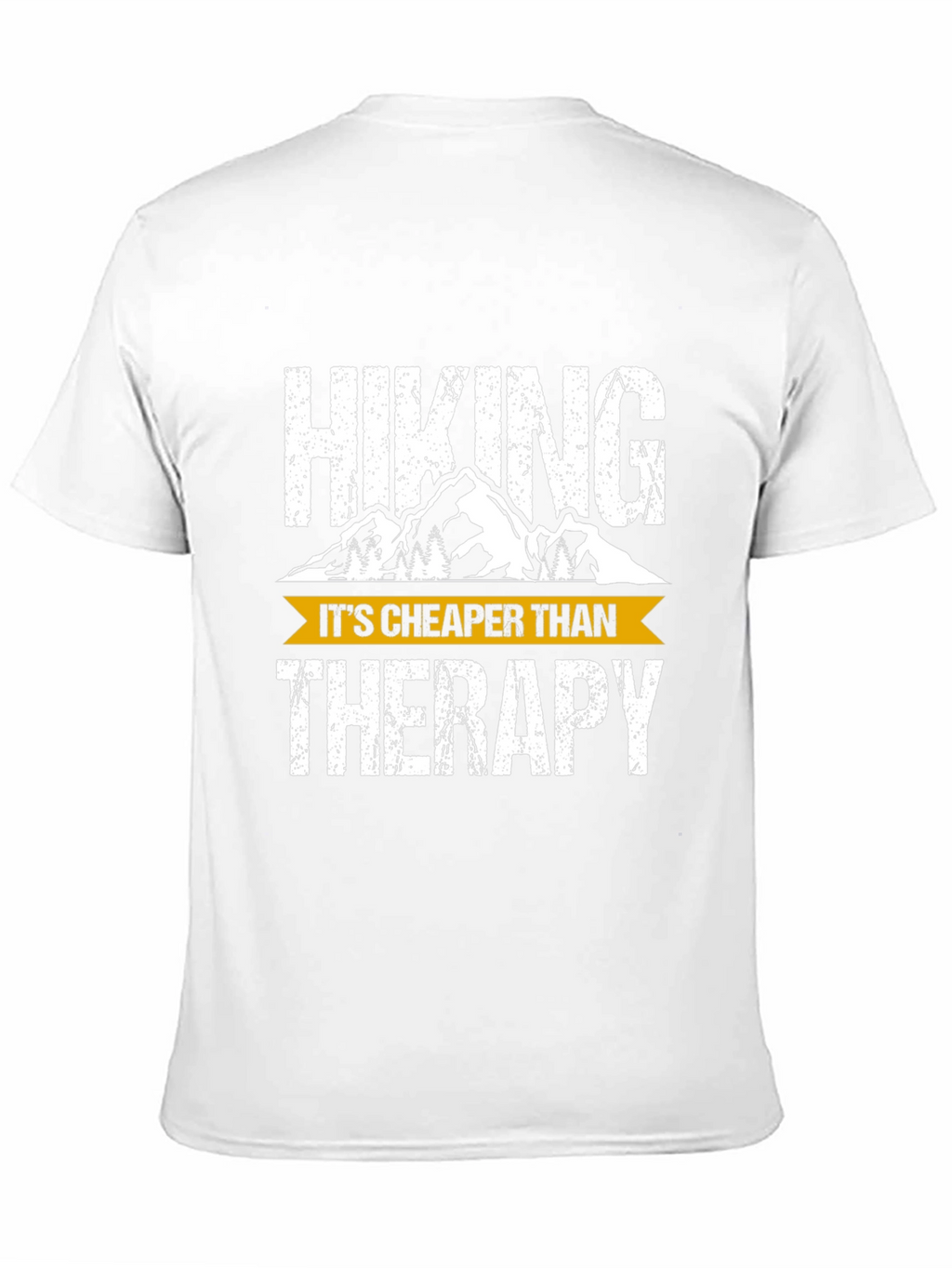 Hiking Cheaper Than Therapy Graphic Tee