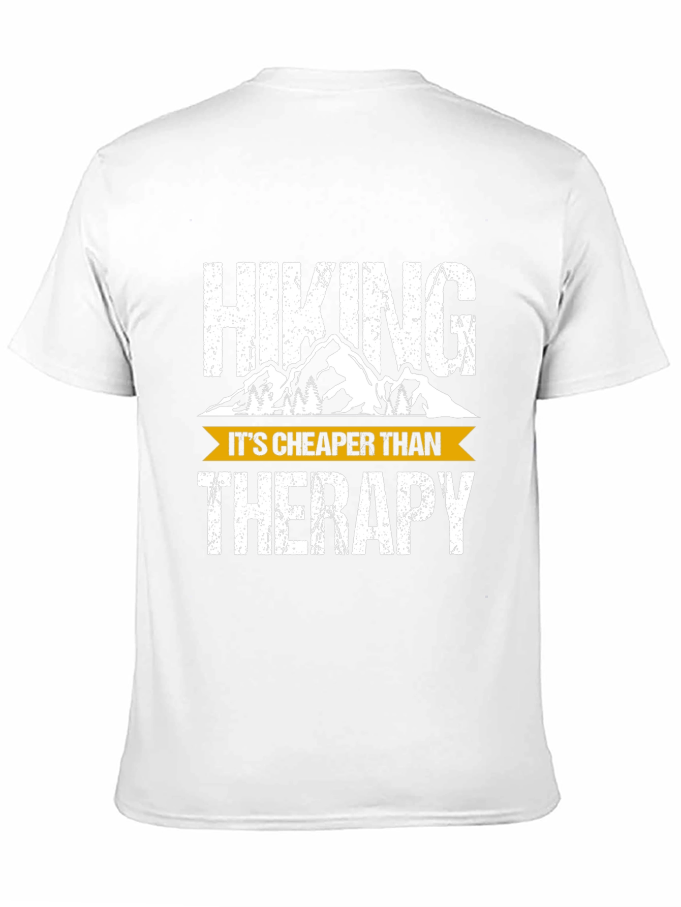 Hiking Cheaper Than Therapy Graphic Tee