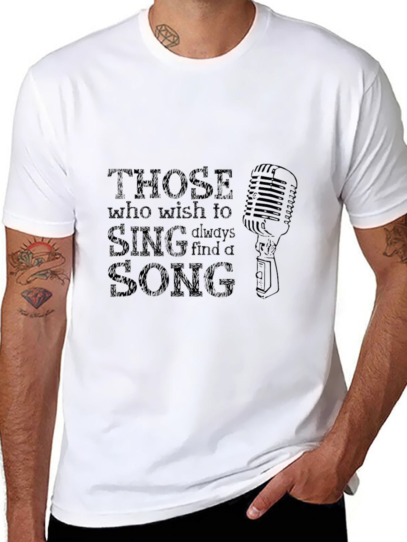 Sing A Song Graphic T-Shirt