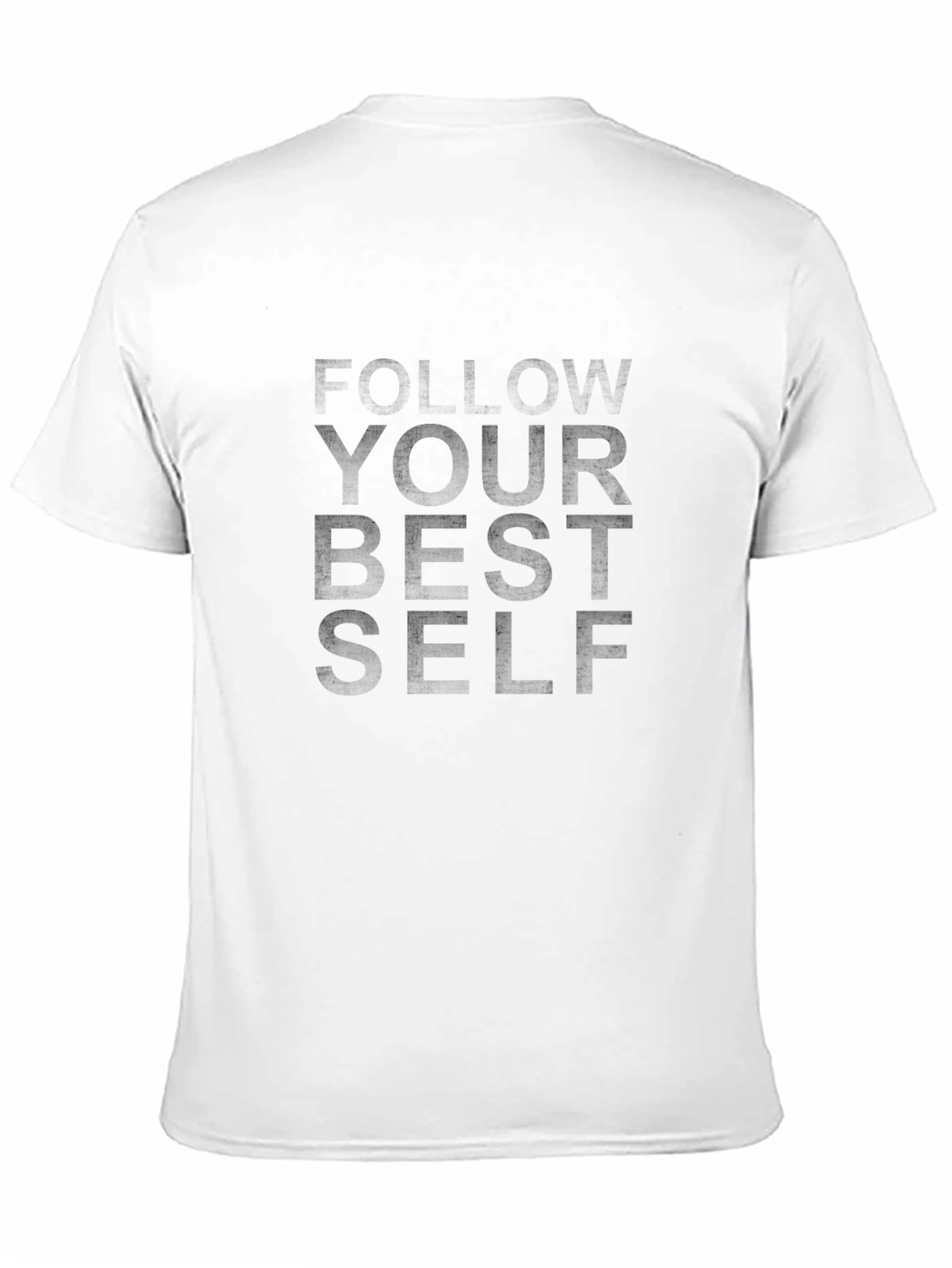 Follow Your Best Self - Black Graphic Tee