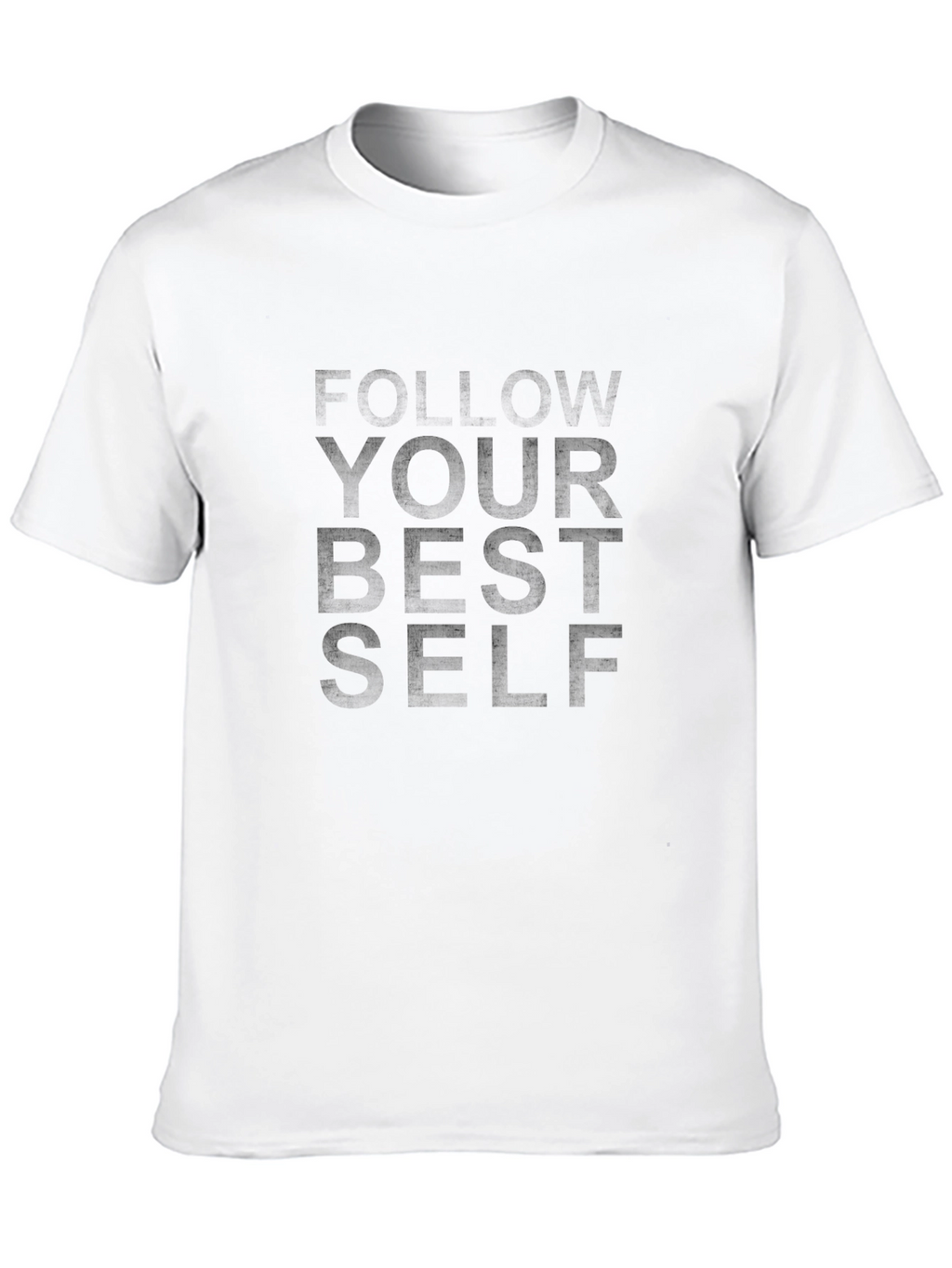 Follow Your Best Self - Black Graphic Tee