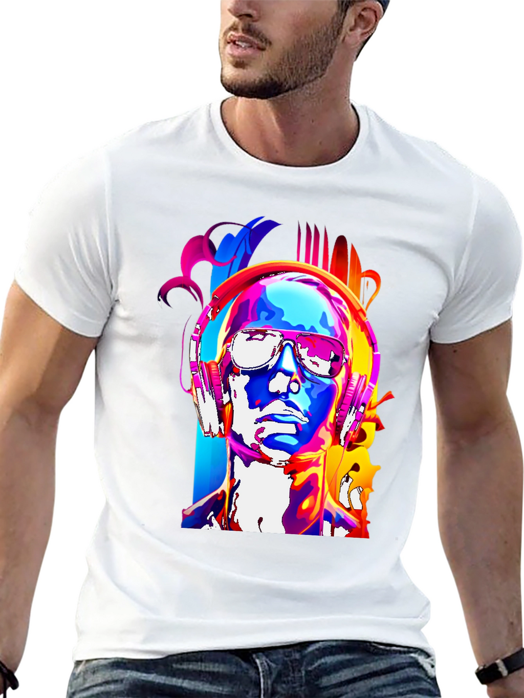Vibrant Music Lover T-Shirt