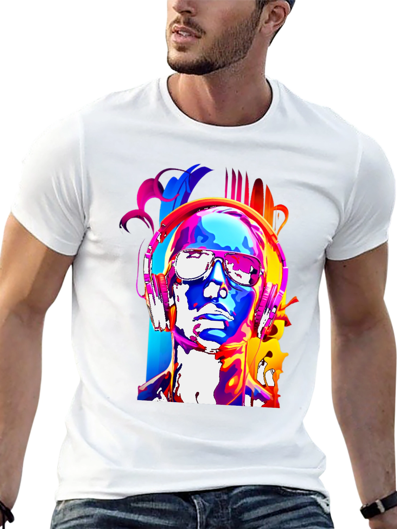 Vibrant Music Lover T-Shirt
