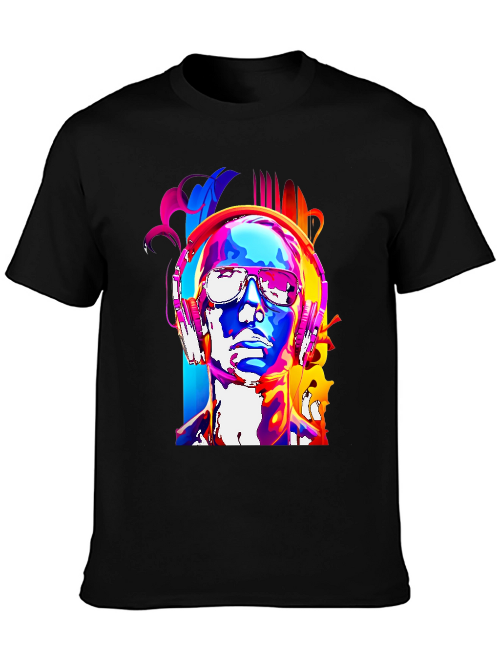 Vibrant Music Lover T-Shirt