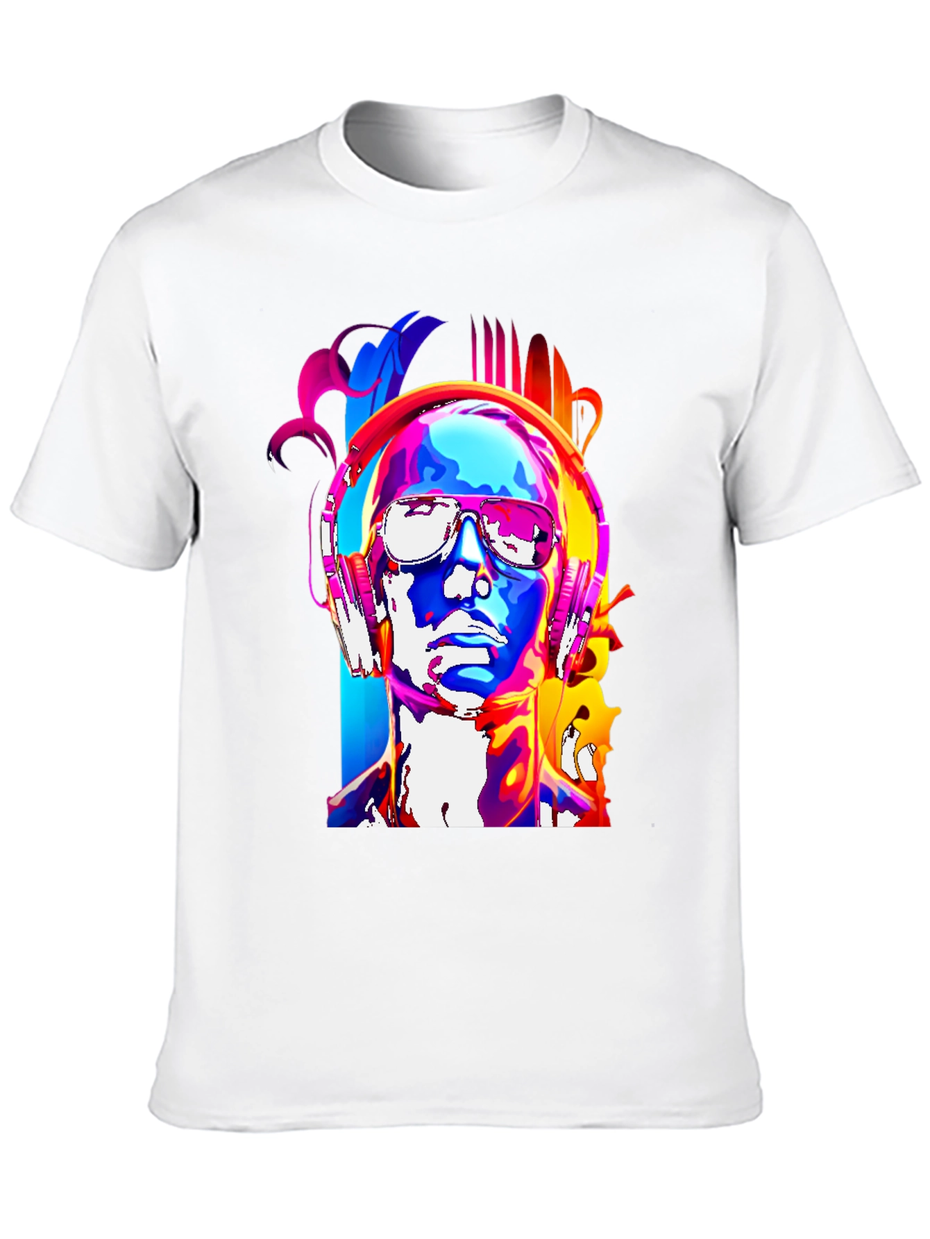 Vibrant Music Lover T-Shirt