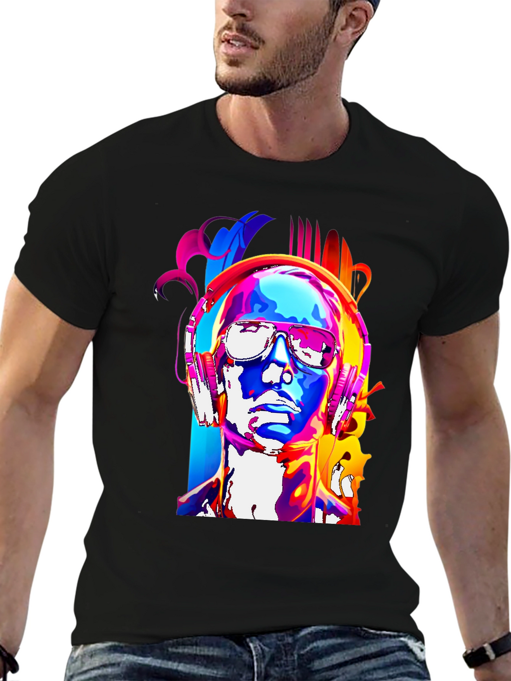 Vibrant Music Lover T-Shirt