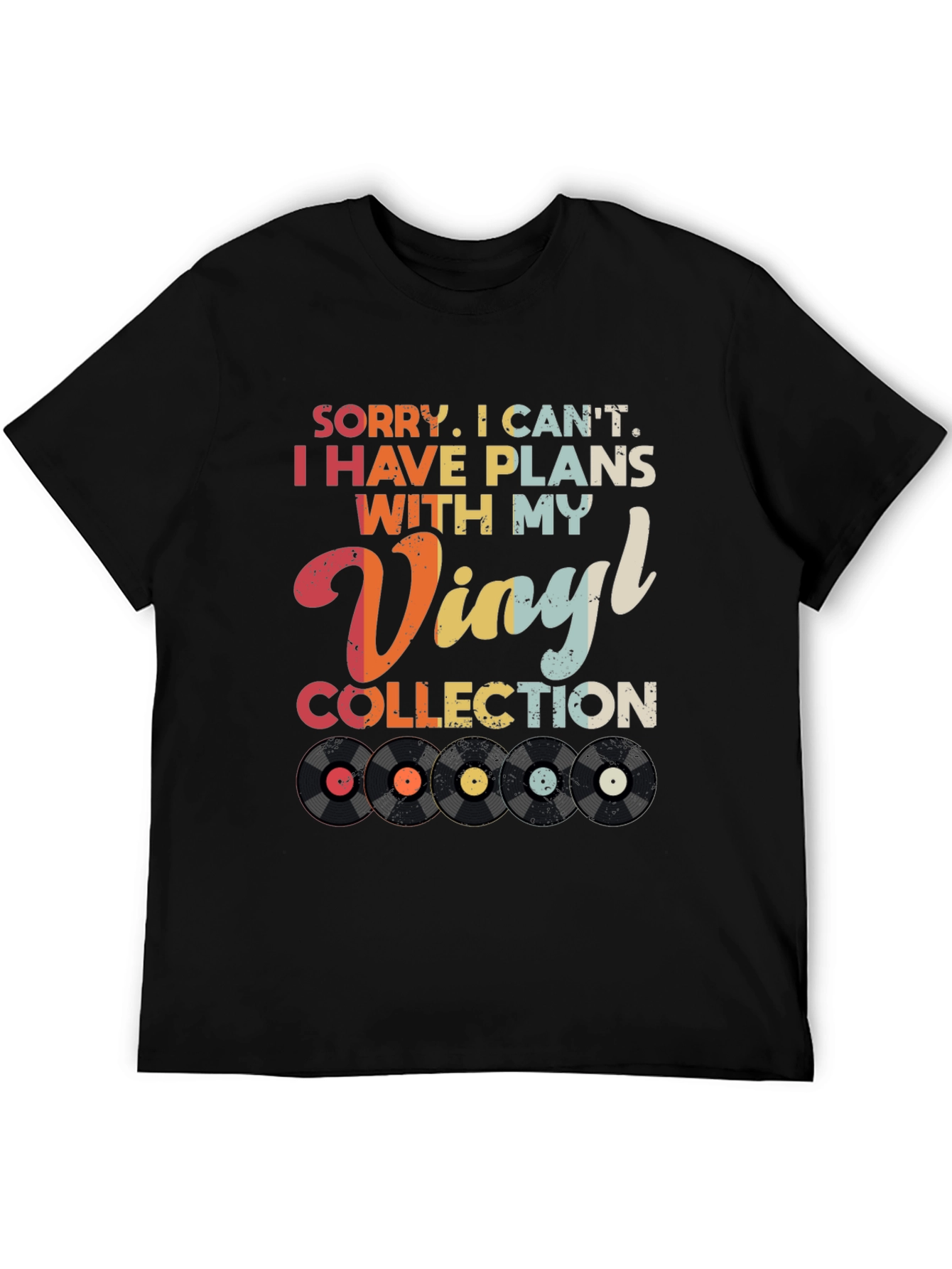 Vinyl Collection Plans Graphic Tee