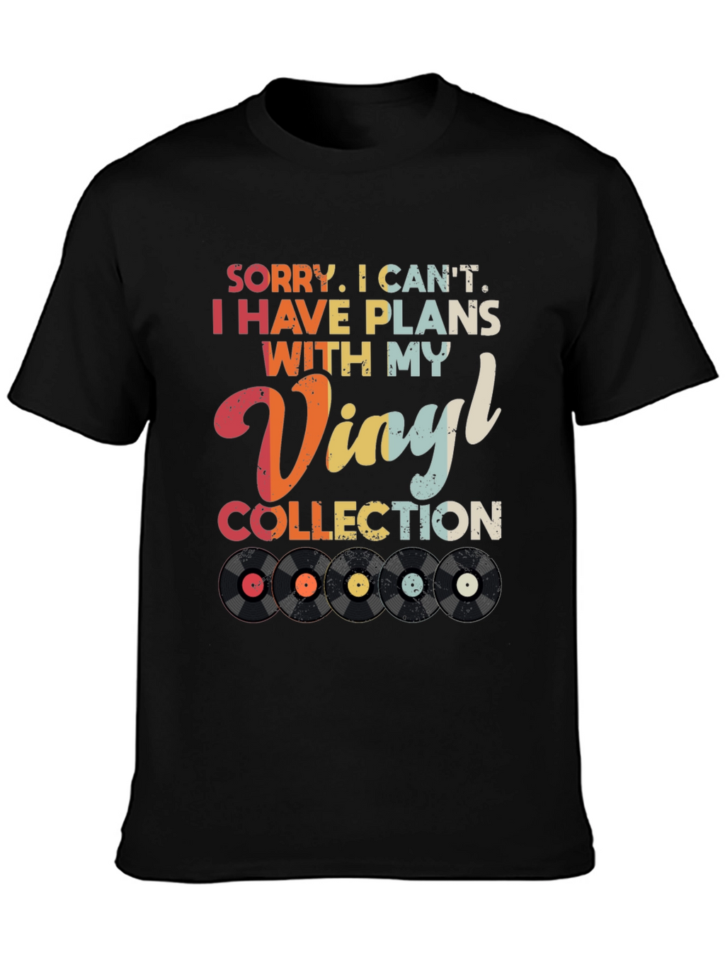 Vinyl Collection Plans Graphic Tee