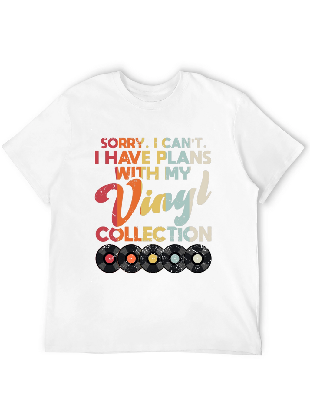 Vinyl Collection Plans Graphic Tee
