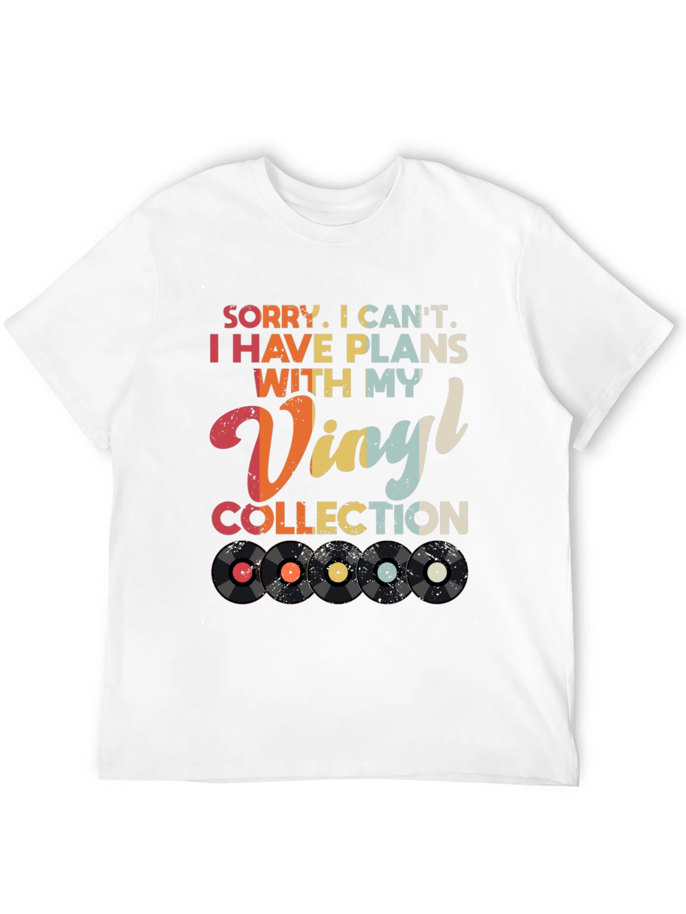 Vinyl Collection Plans Graphic Tee