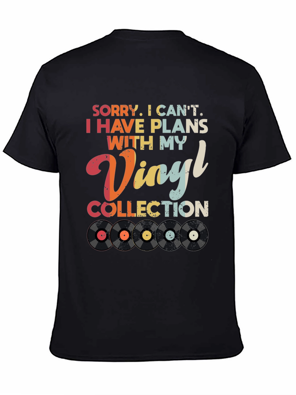 Vinyl Collection Plans Graphic Tee