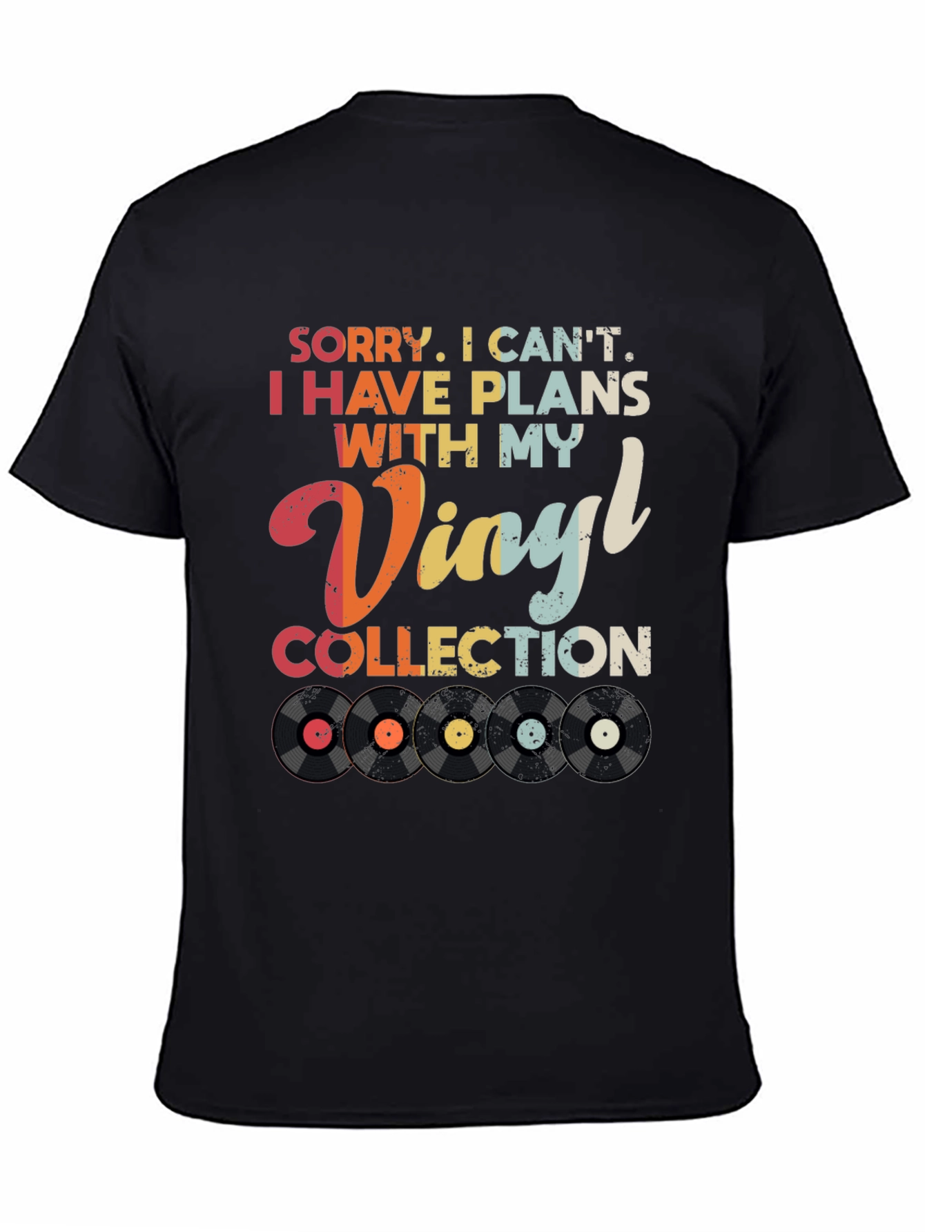 Vinyl Collection Plans Graphic Tee