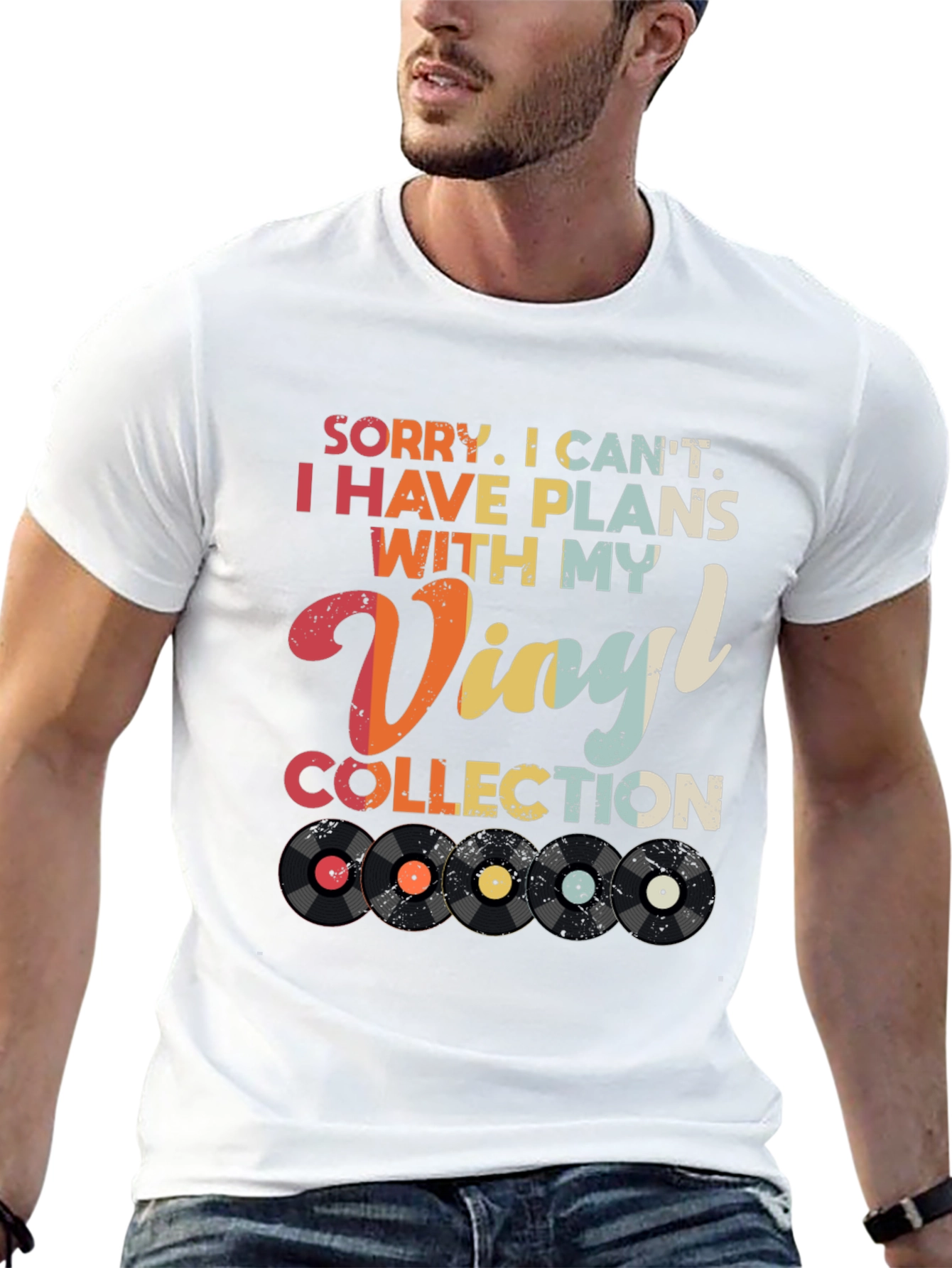Vinyl Collection Plans Graphic Tee