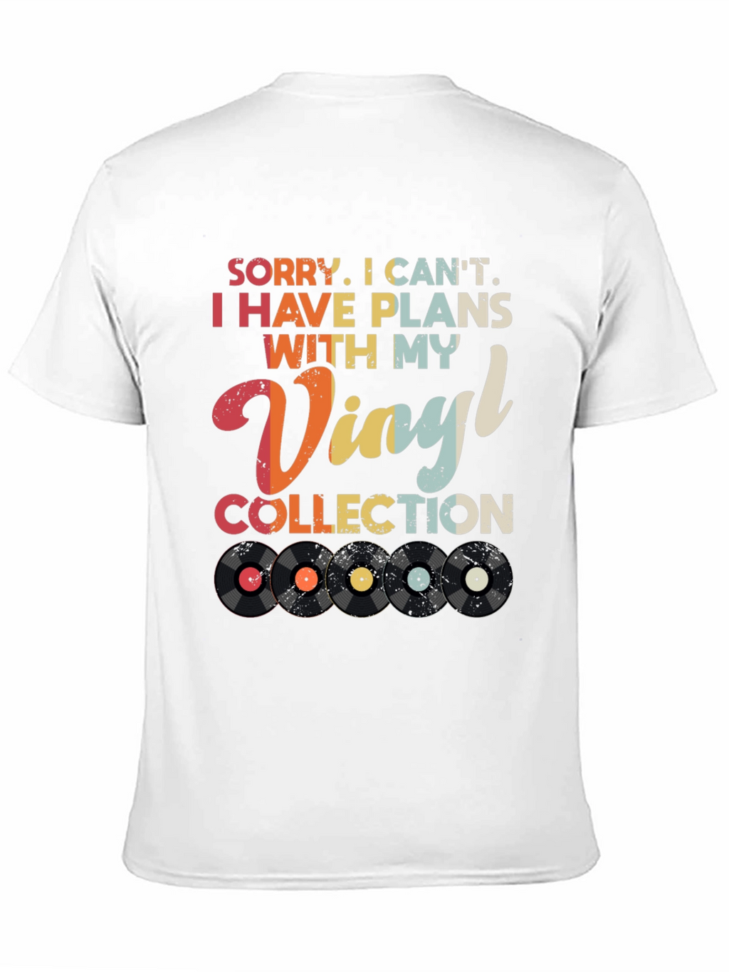 Vinyl Collection Plans Graphic Tee