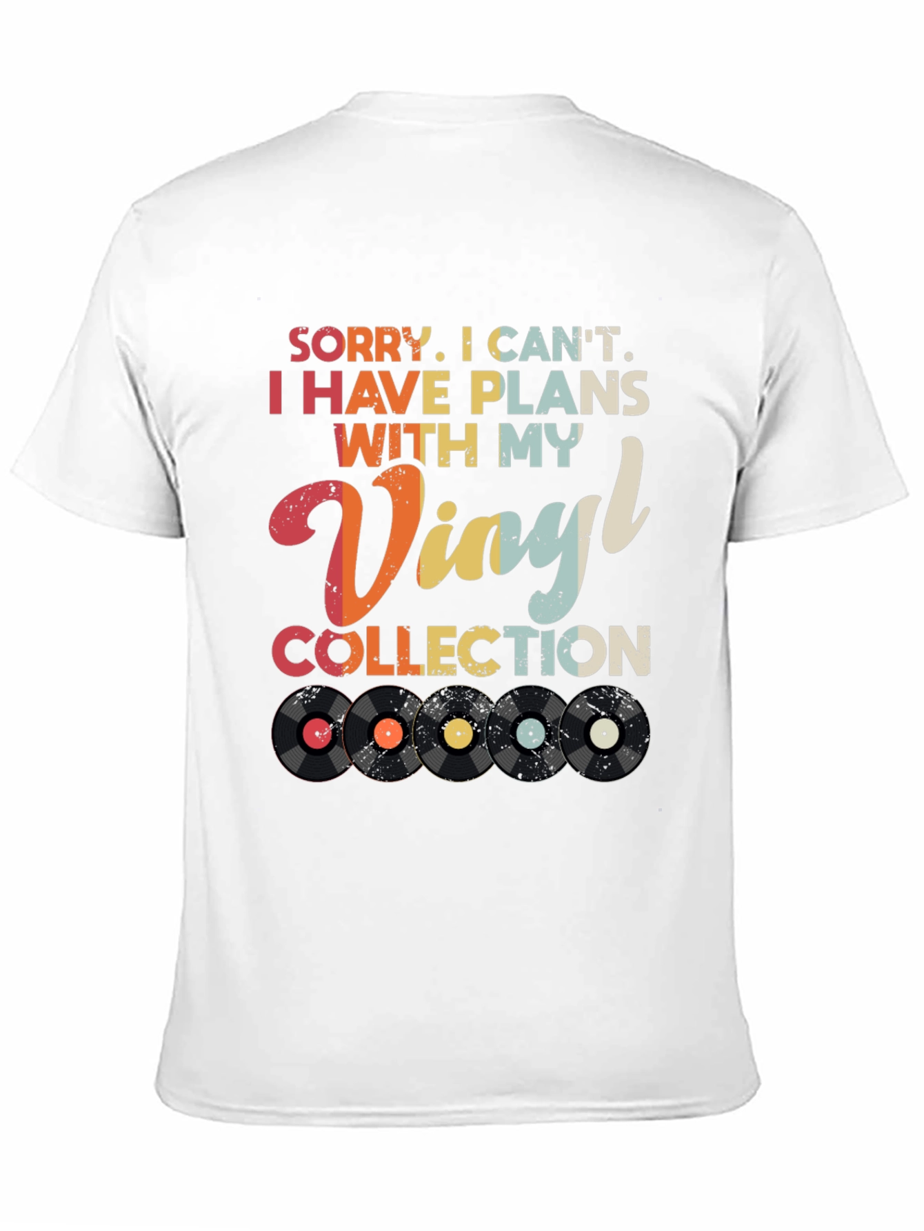Vinyl Collection Plans Graphic Tee