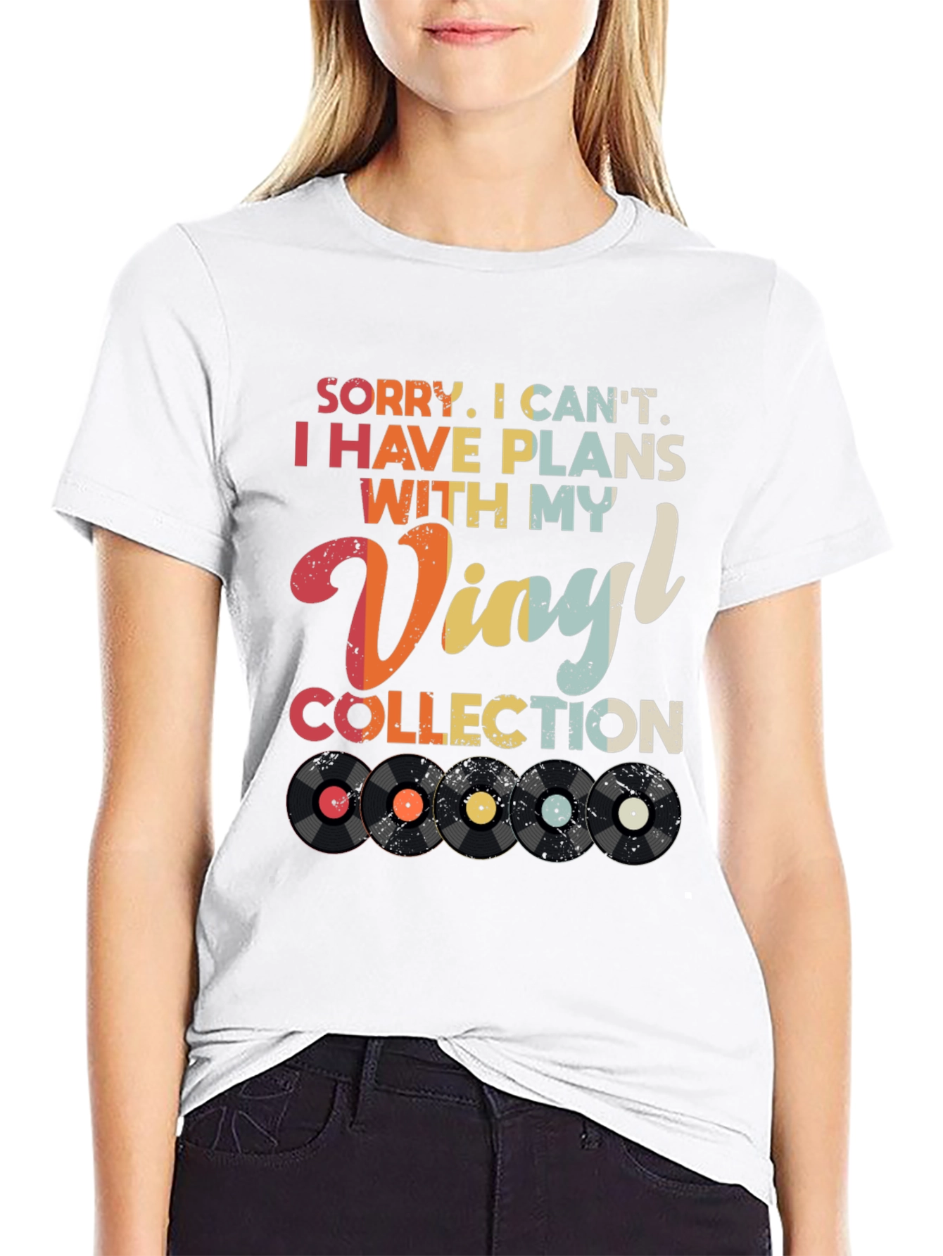 Vinyl Collection Plans Graphic Tee