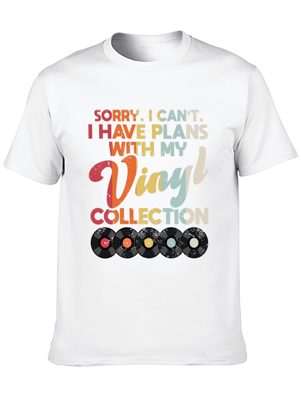 Vinyl Collection Plans Graphic Tee