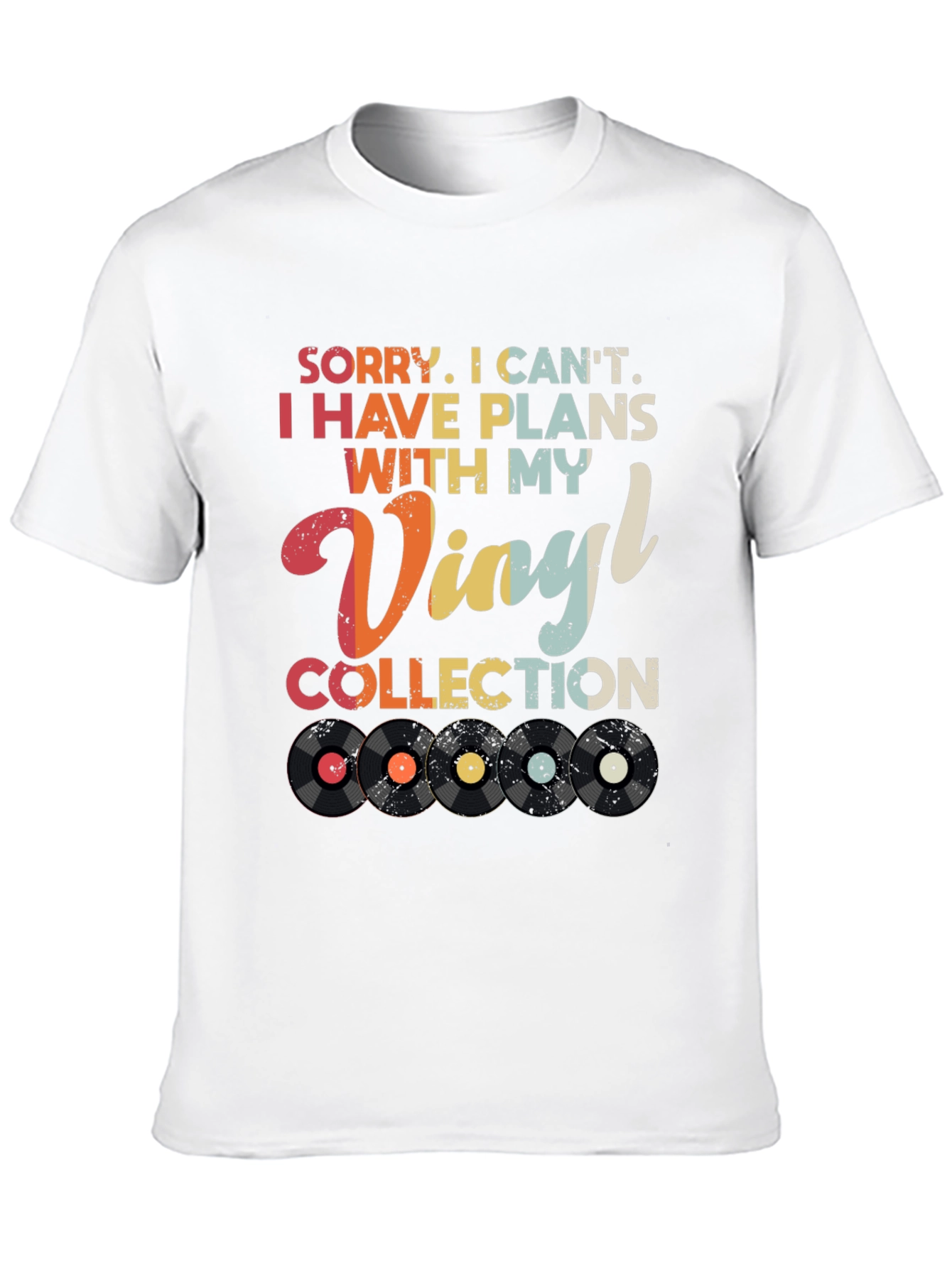 Vinyl Collection Plans Graphic Tee
