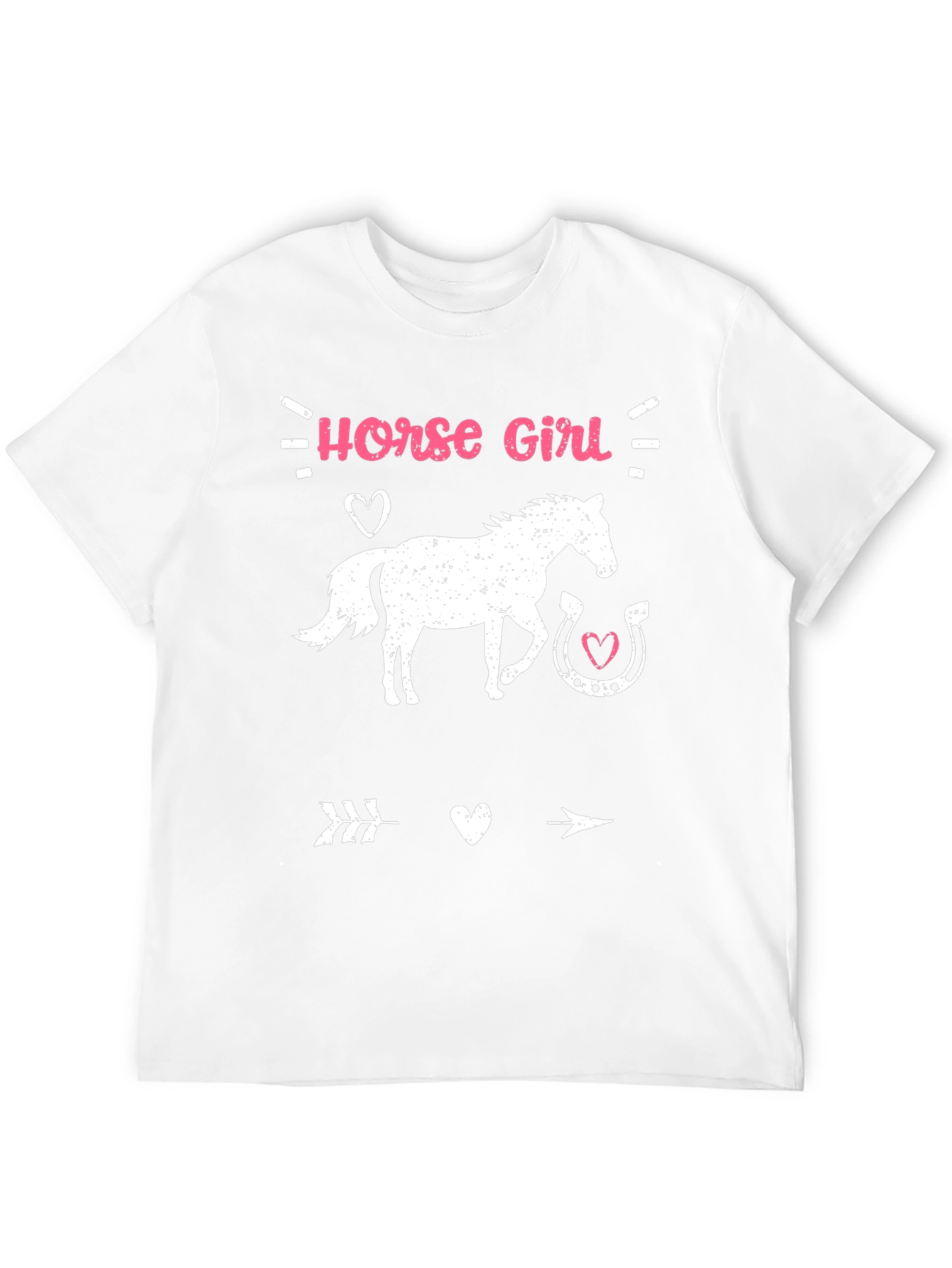 Horse Girl Graphic Tee - Equestrian Lover T-Shirt