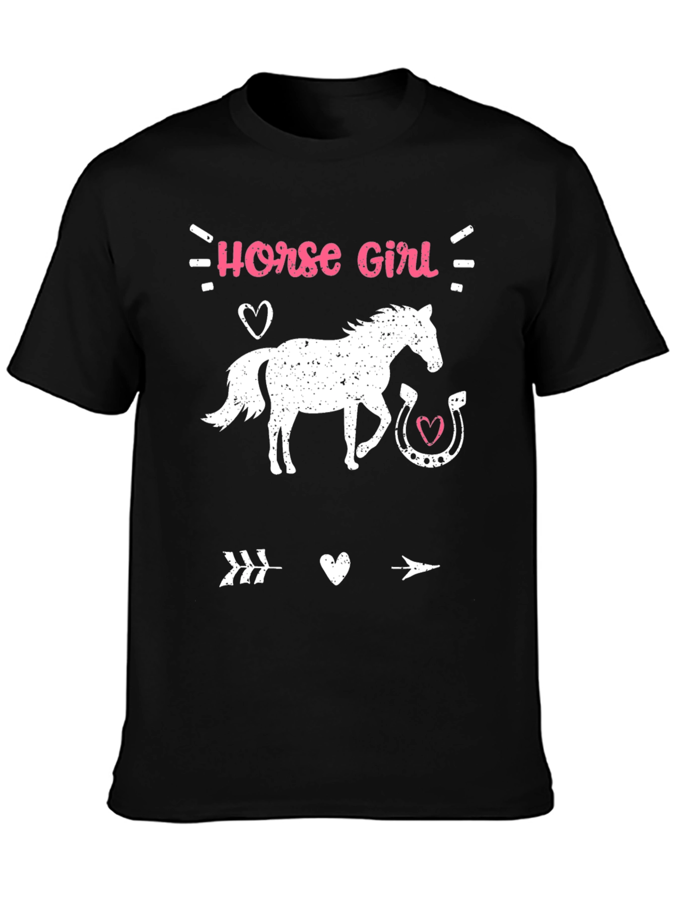 Horse Girl Graphic Tee - Equestrian Lover T-Shirt
