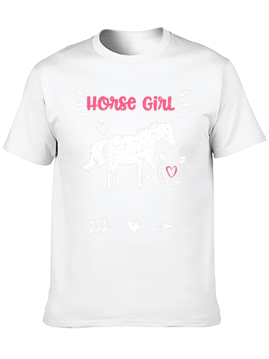 Horse Girl Graphic Tee - Equestrian Lover T-Shirt