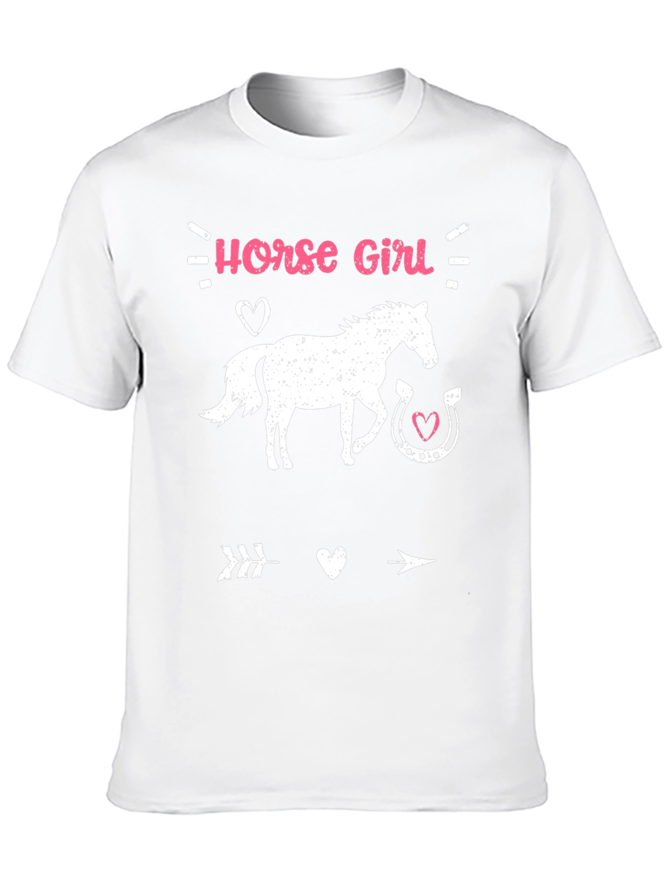 Horse Girl Graphic Tee - Equestrian Lover T-Shirt