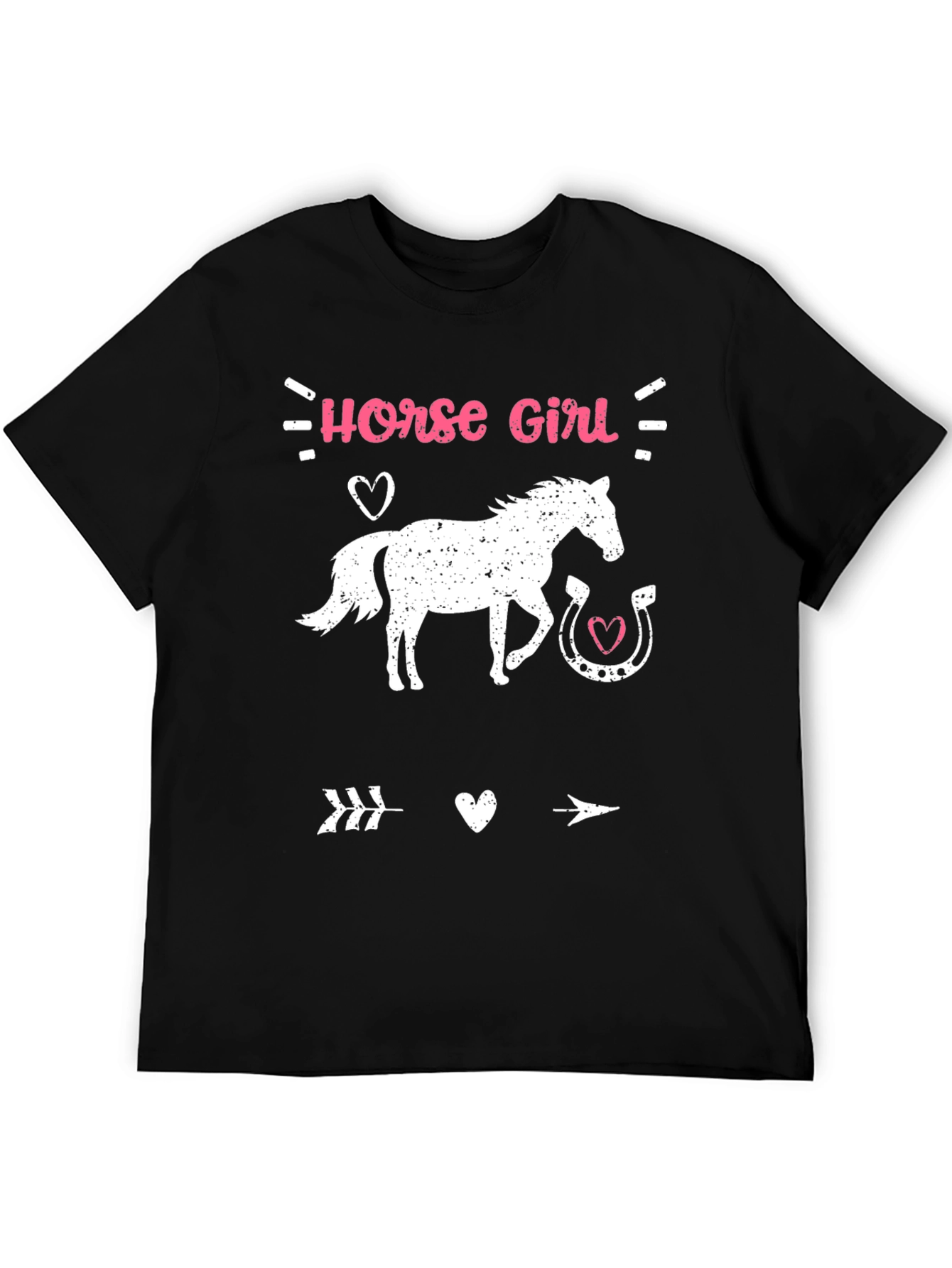 Horse Girl Graphic Tee - Equestrian Lover T-Shirt
