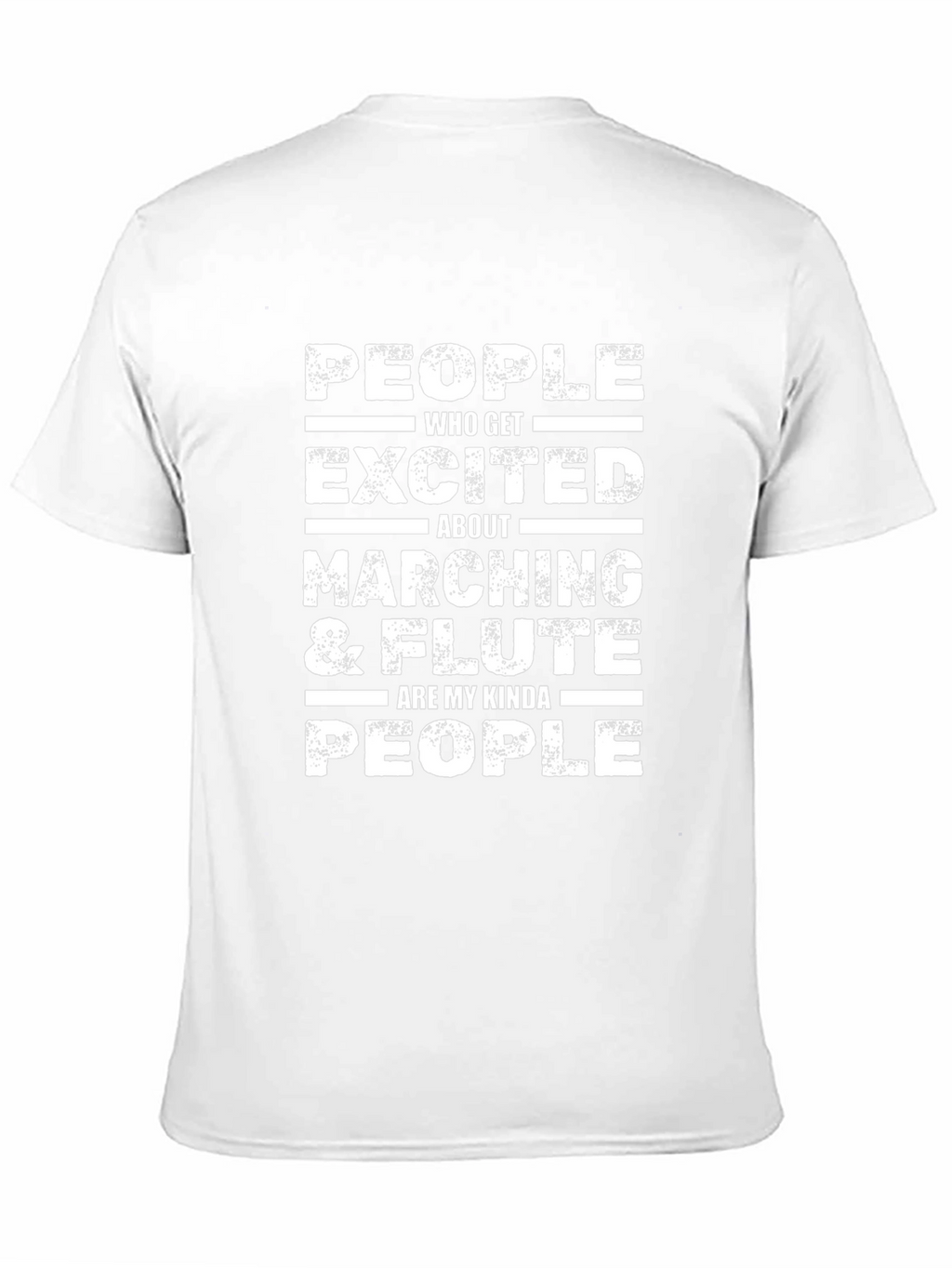 Marching & Flute Enthusiast Graphic T-Shirt