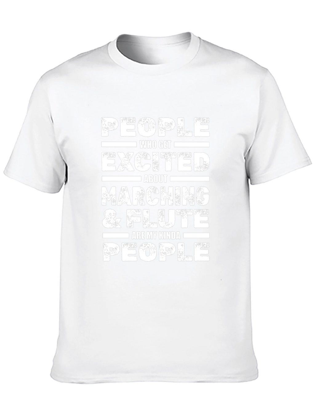 Marching & Flute Enthusiast Graphic T-Shirt