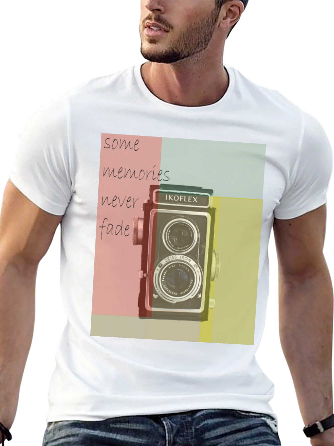 Retro Camera Graphic Tee - IKOFIEX