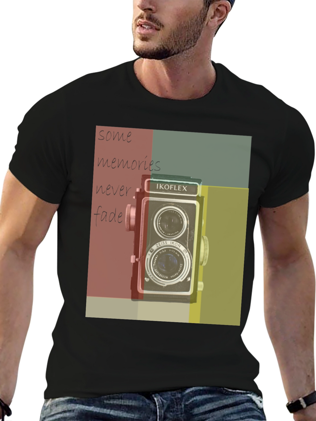 Retro Camera Graphic Tee - IKOFIEX