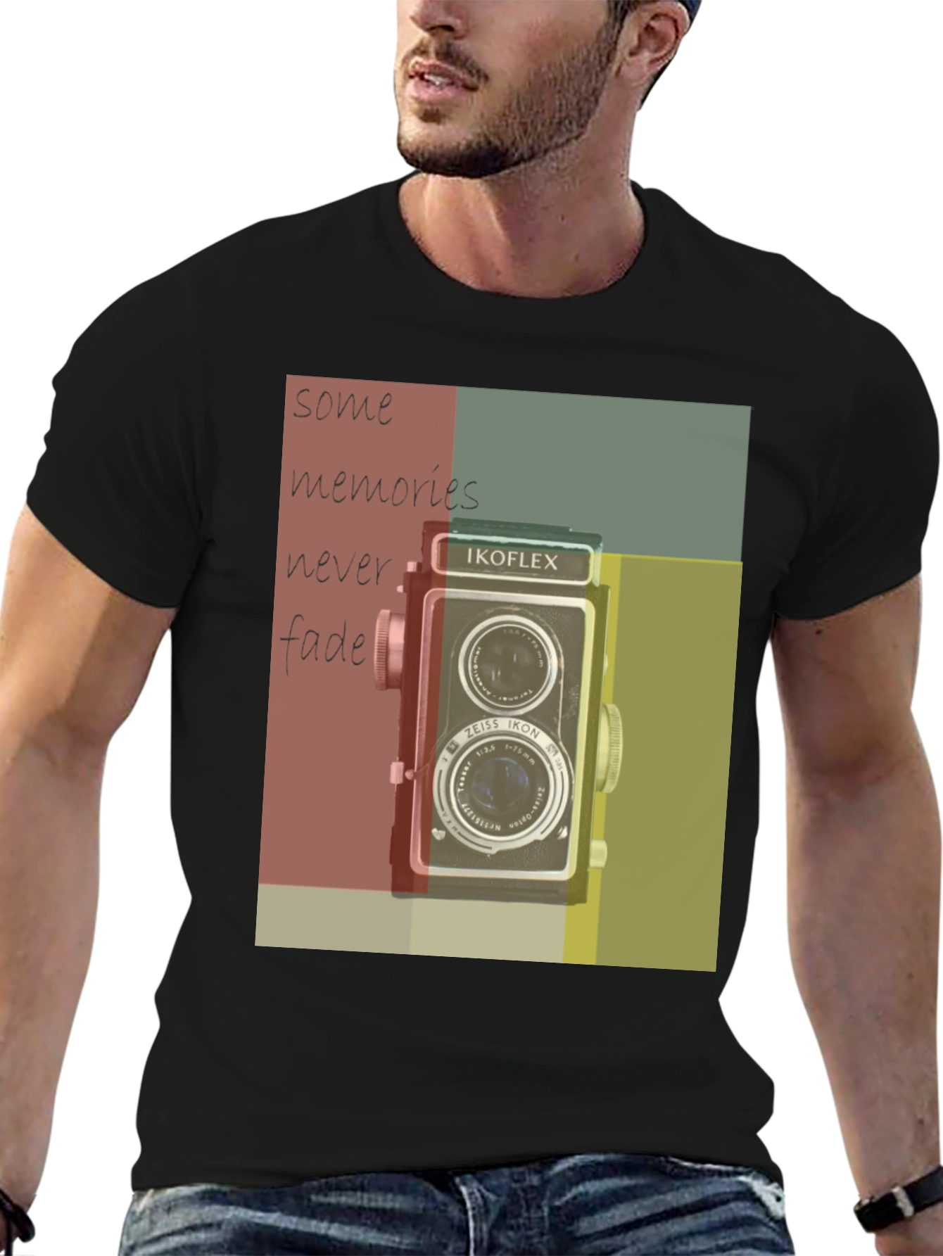 Retro Camera Graphic Tee - IKOFIEX