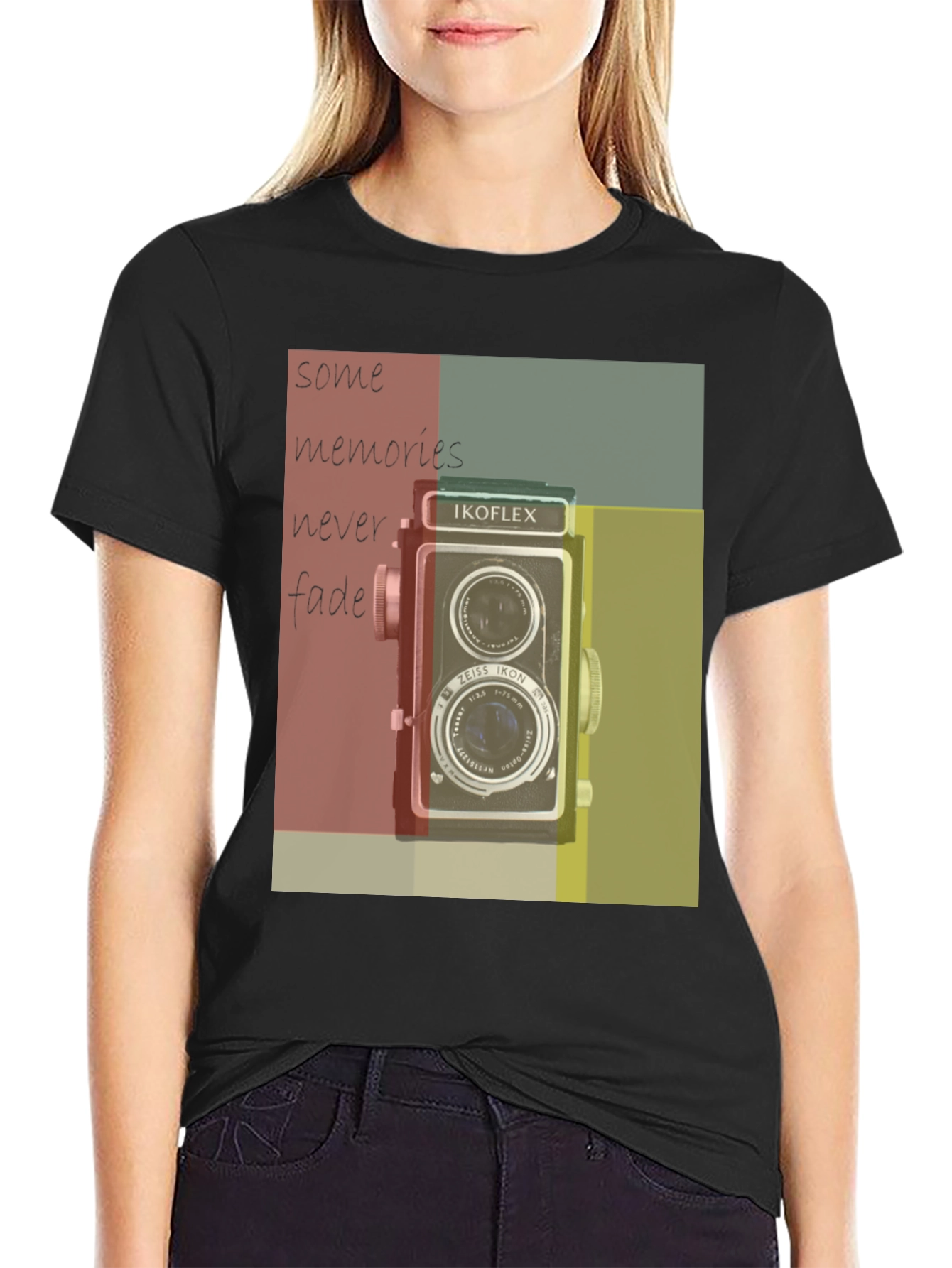 Retro Camera Graphic Tee - IKOFIEX