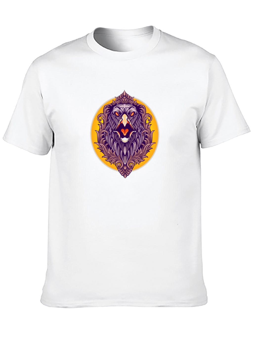 Eagle Crest Graphic Tee - Mens Black T-Shirt