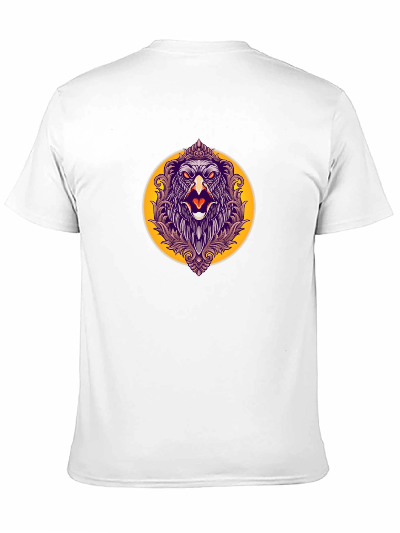 Eagle Crest Graphic Tee - Mens Black T-Shirt