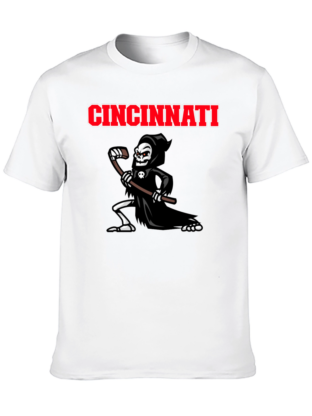 Cincinnati Hockey Grim Reaper T-Shirt