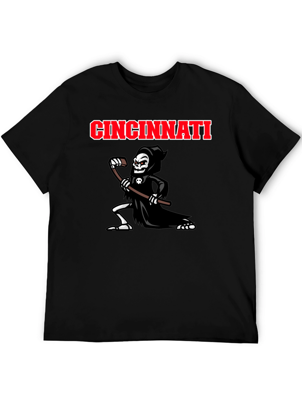 Cincinnati Hockey Grim Reaper T-Shirt