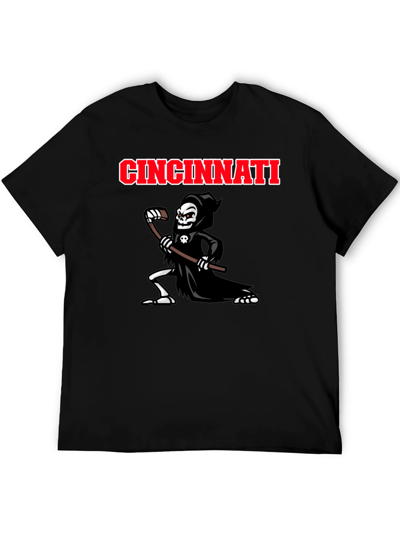 Cincinnati Hockey Grim Reaper T-Shirt