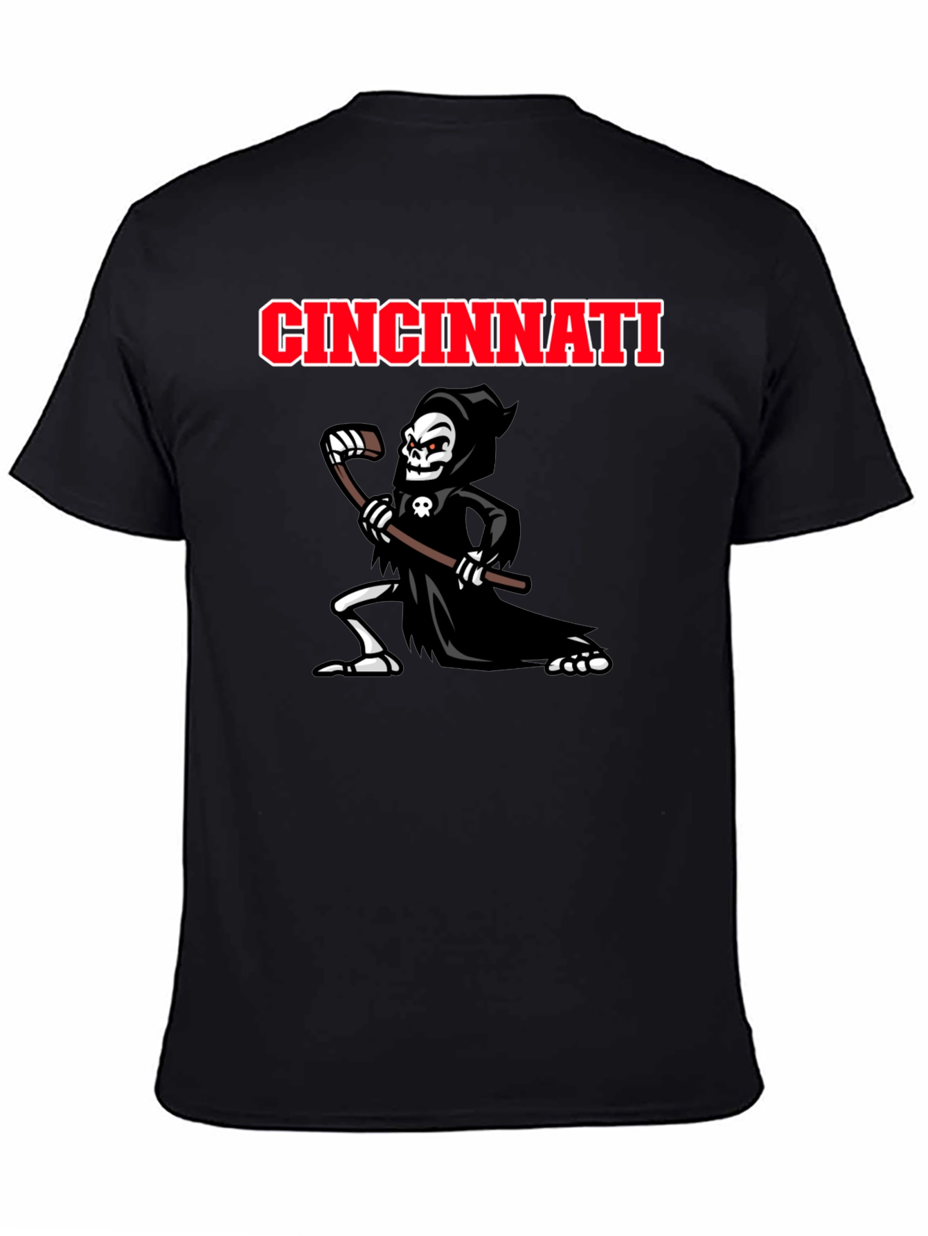 Cincinnati Hockey Grim Reaper T-Shirt