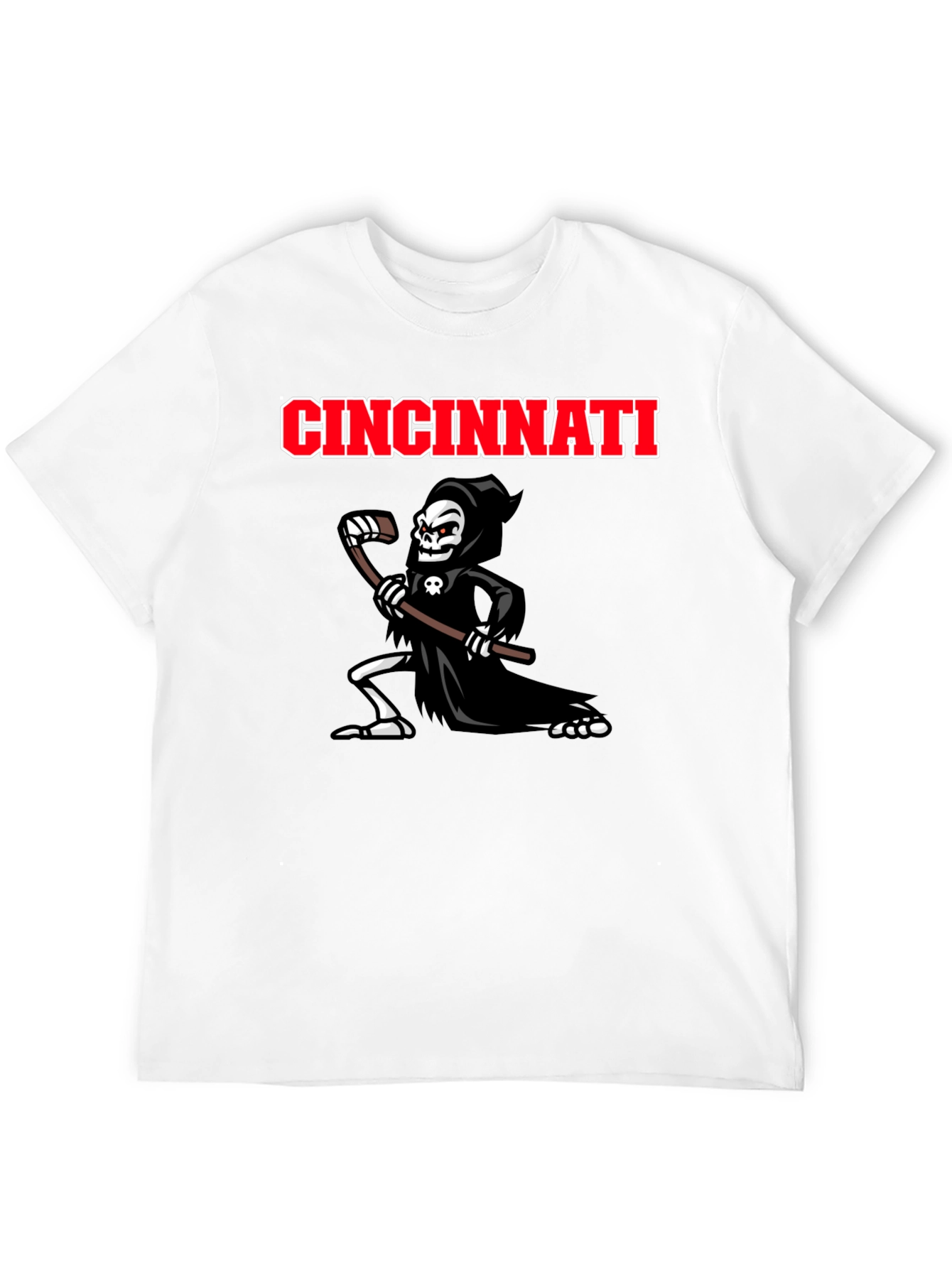 Cincinnati Hockey Grim Reaper T-Shirt